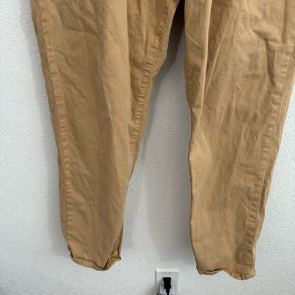 Marine Layer Saturday Athletic Fit Drawstring Waist Pants Faded Khaki Tan XXL - Picture 9 of 16